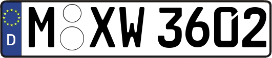 M-XW3602