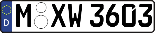 M-XW3603