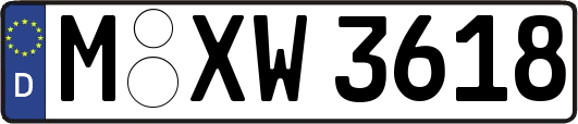 M-XW3618