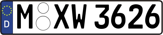 M-XW3626