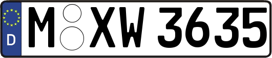 M-XW3635