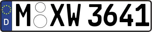 M-XW3641