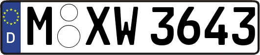 M-XW3643