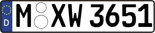 M-XW3651