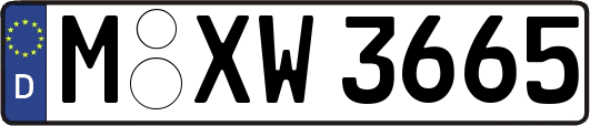 M-XW3665