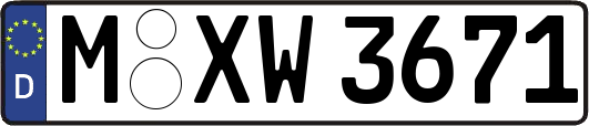 M-XW3671