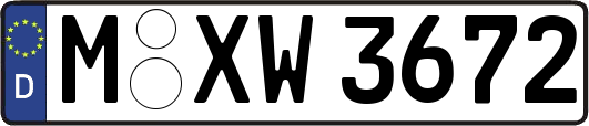 M-XW3672
