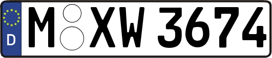 M-XW3674