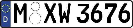 M-XW3676