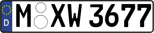 M-XW3677
