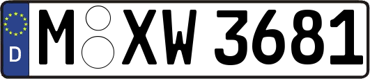 M-XW3681