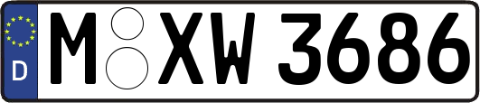 M-XW3686