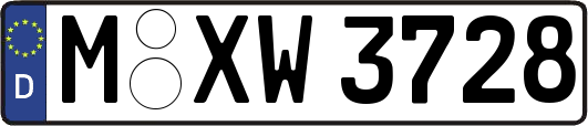 M-XW3728