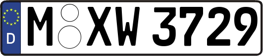 M-XW3729