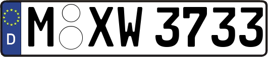 M-XW3733
