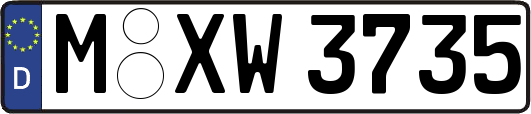 M-XW3735