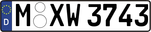 M-XW3743