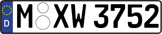 M-XW3752