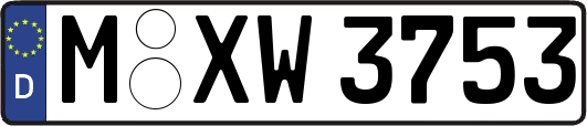 M-XW3753