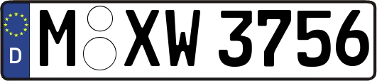 M-XW3756
