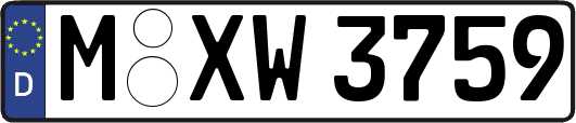 M-XW3759