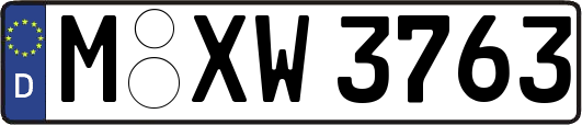 M-XW3763