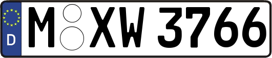 M-XW3766