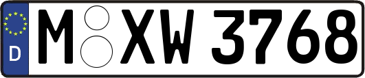 M-XW3768