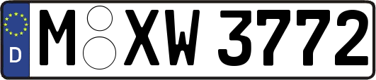 M-XW3772
