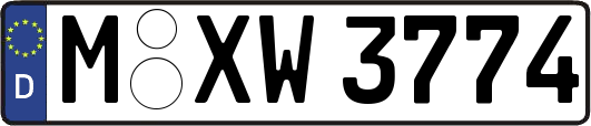 M-XW3774