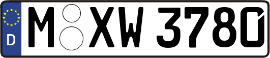 M-XW3780
