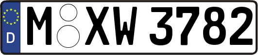 M-XW3782