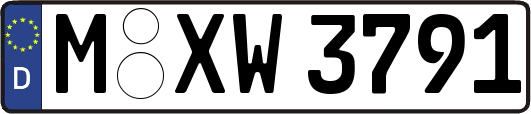 M-XW3791