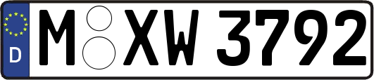 M-XW3792