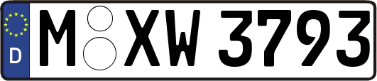 M-XW3793