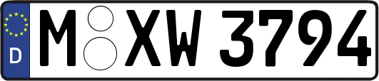 M-XW3794