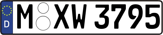 M-XW3795
