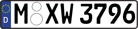 M-XW3796