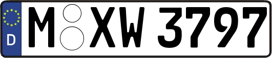 M-XW3797