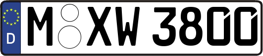 M-XW3800