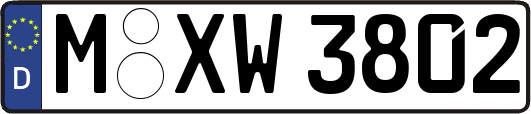 M-XW3802