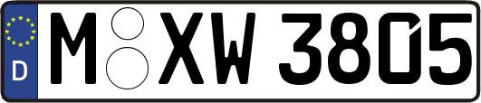 M-XW3805