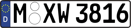 M-XW3816