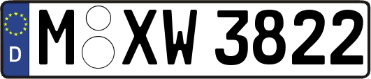 M-XW3822