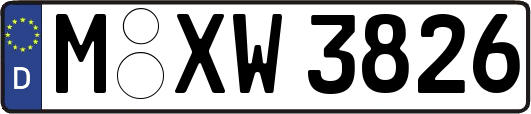 M-XW3826