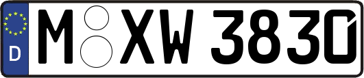 M-XW3830