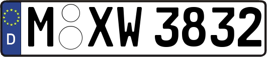 M-XW3832