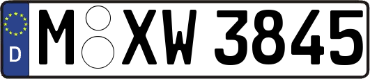 M-XW3845