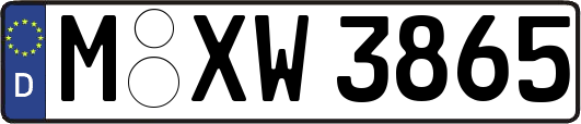 M-XW3865