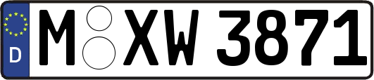 M-XW3871